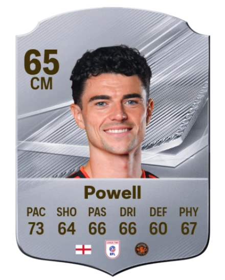 Powell 65 Common CM FC 26 card