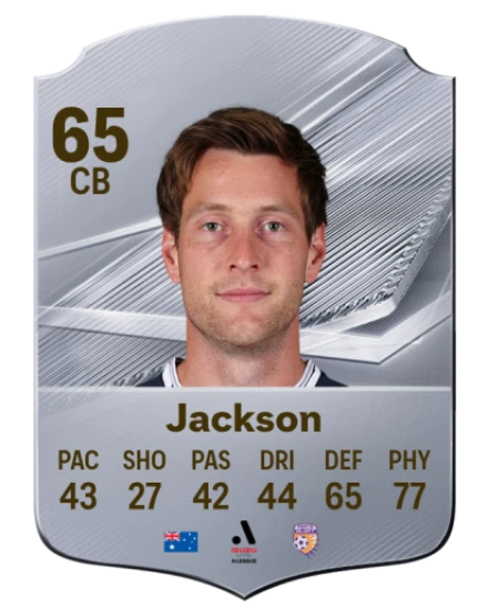 Jackson 65 Common CB FC 26 card