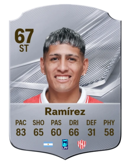 Ramírez 67 Silver ST FC 27 card