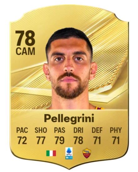 Pellegrini 78 Gold CAM FC 27 card