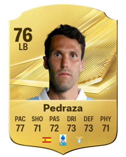 Pedraza 76 Common LB FC 26 card