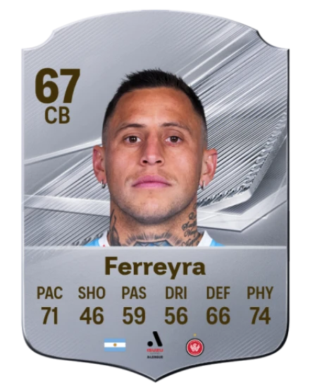 Ferreyra 67 Common CB FC 26 card