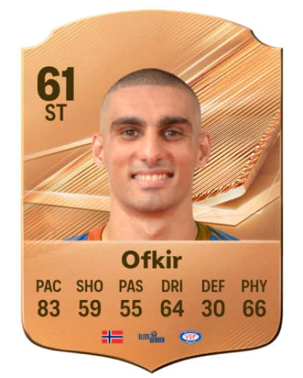 Ofkir 61 Bronze ST FC 27 card