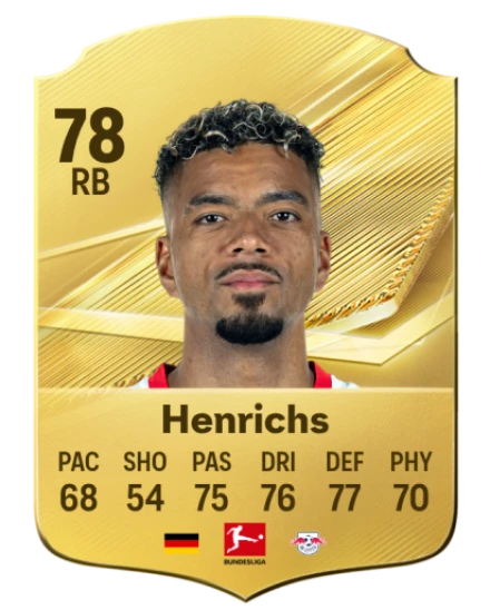 Henrichs 78 Common RB FC 26 card