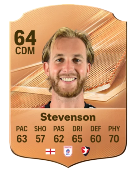 Stevenson 64 Common CDM FC 26 card