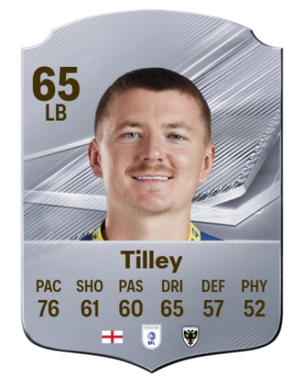 Tilley 65 Common LB FC 26 card