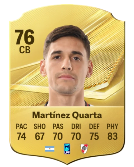 Martínez Quarta 76 Common CB FC 26 card