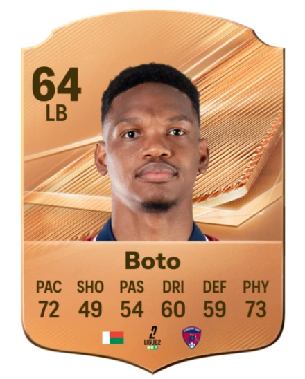 Boto 64 Bronze LB FC 27 card