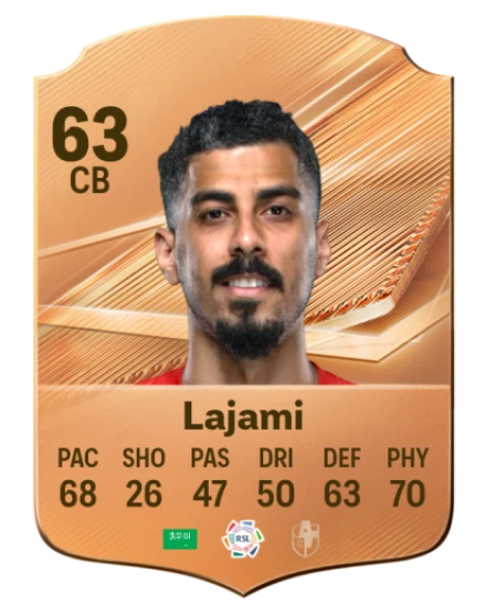 Lajami 63 Common CB FC 26 card