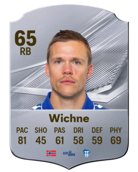 Wichne 65 Common RB FC 26 card