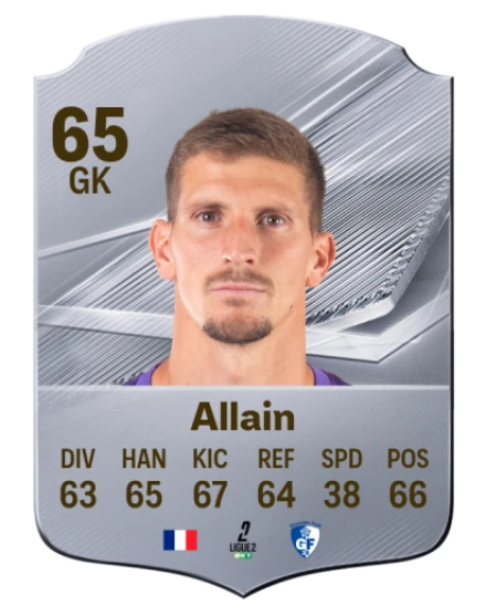 Allain 65 Common GK FC 26 card