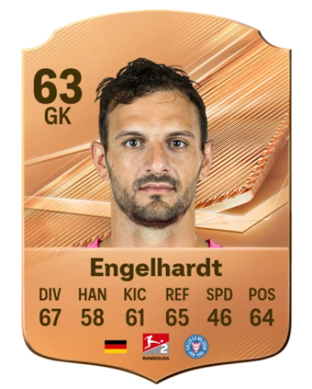 Engelhardt 63 Bronze GK FC 27 card