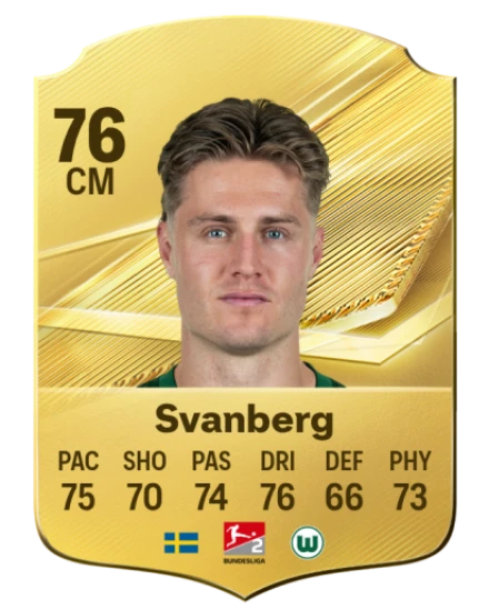 Svanberg 76 Common CM FC 26 card