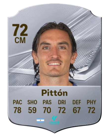 Pittón 72 Common CM FC 26 card