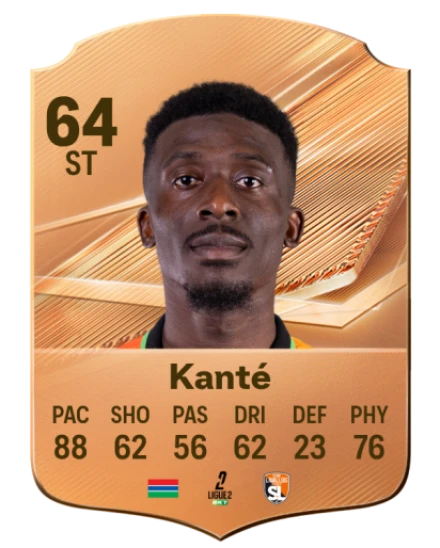 Kanté 64 Common ST FC 26 card