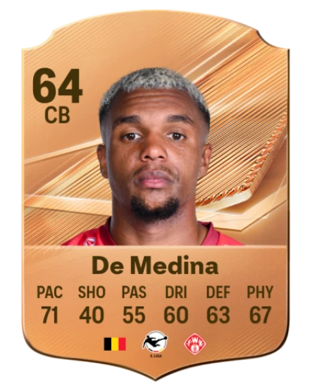 De Medina 64 Common CB FC 26 card