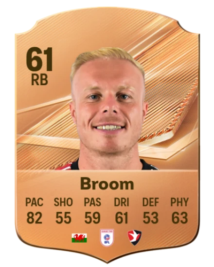 Broom 61 Common RB FC 26 card