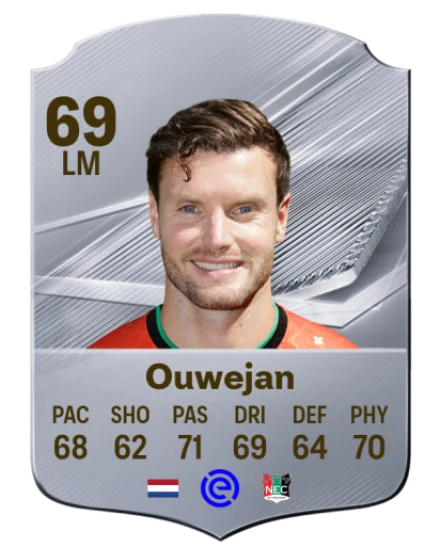 Ouwejan 69 Rare LM FC 26 card