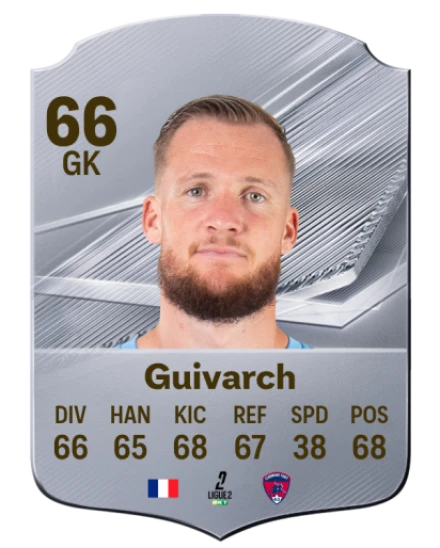 Guivarch 66 Common GK FC 26 card