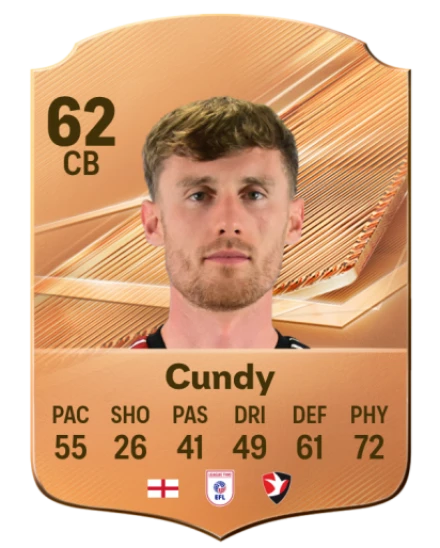 Cundy 62 Common CB FC 26 card
