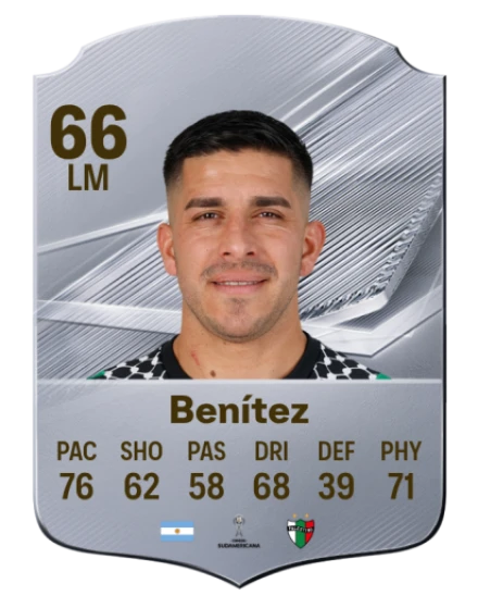 Benítez 66 Common LM FC 26 card