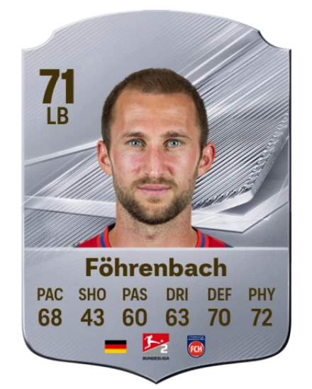 Föhrenbach 71 Common LB FC 26 card