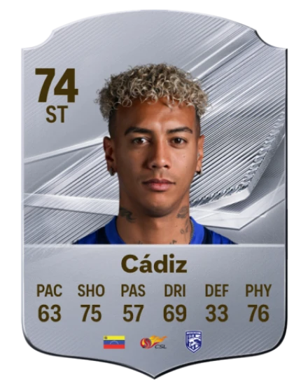 Cádiz 74 Common ST FC 26 card