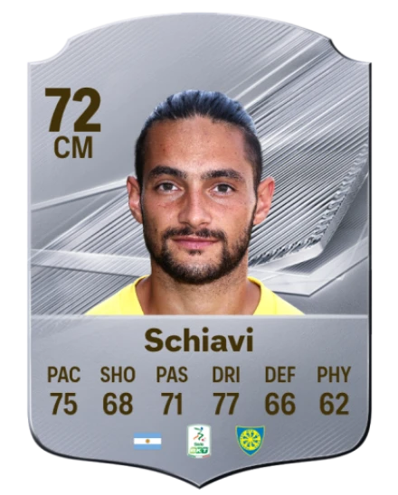 Schiavi 72 Common CM FC 26 card