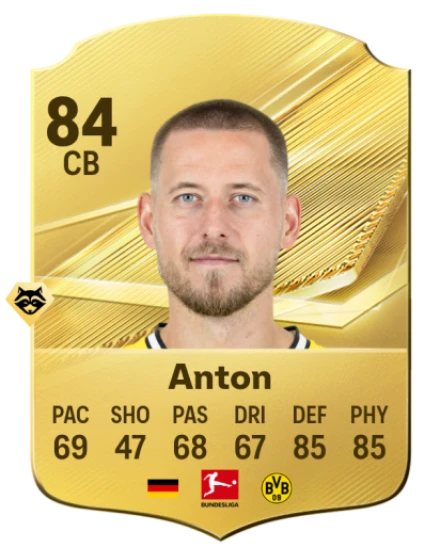 Anton 84 Common CB FC 26 card