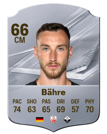 Bähre 66 Common CM FC 26 card