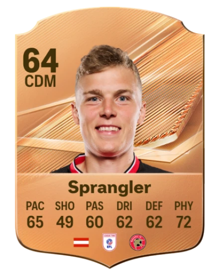 Sprangler 64 Common CDM FC 26 card