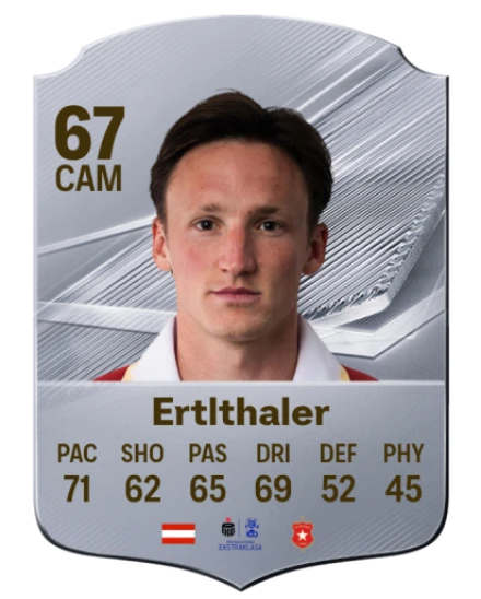 Ertlthaler 67 Common CAM FC 26 card
