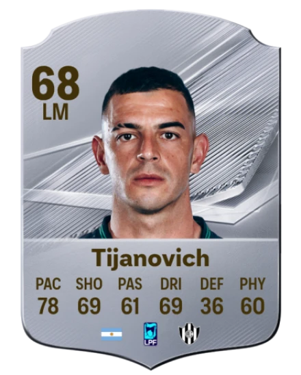 Tijanovich 68 Common LM FC 26 card