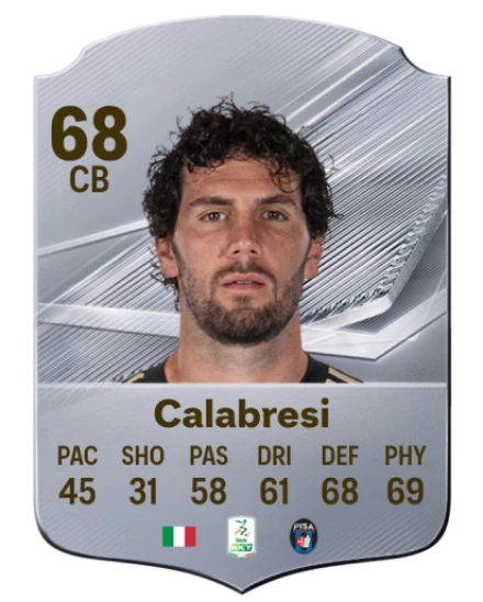 Calabresi 68 Silver CB FC 27 card