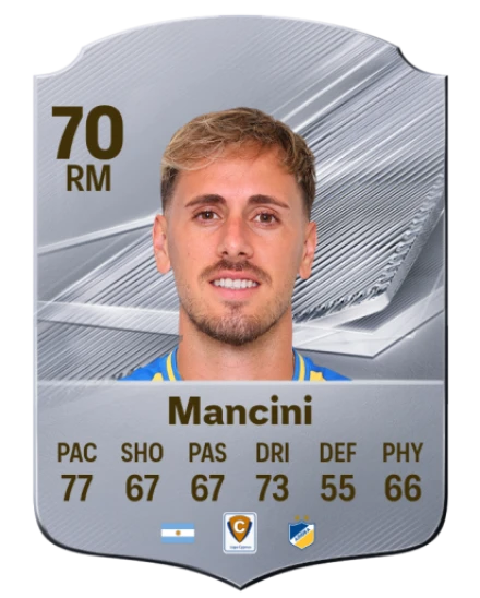 Mancini 70 Common RM FC 26 card