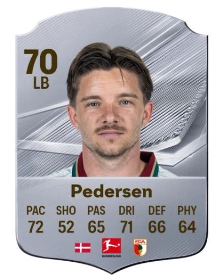 Pedersen 70 Common LB FC 26 card