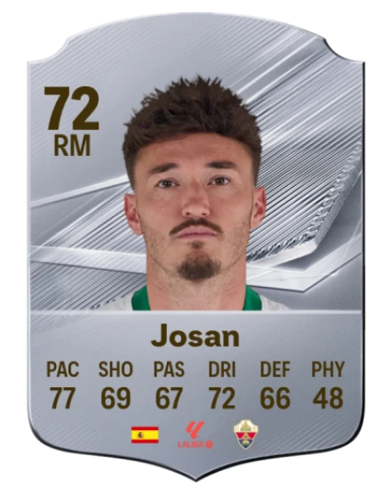 Josan 72 Common RM FC 26 card