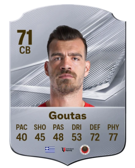 Goutas 71 Common CB FC 26 card