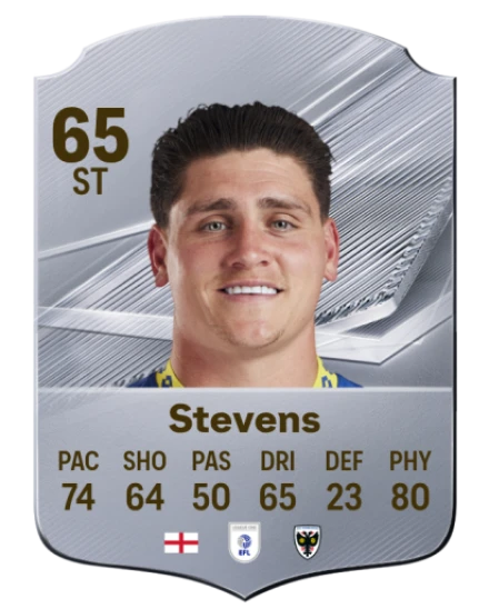 Stevens 65 Common ST FC 26 card