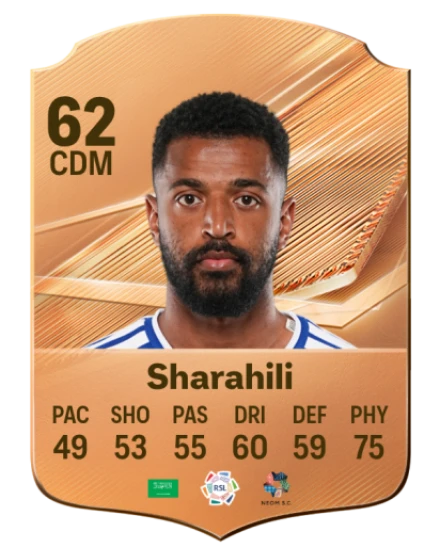 Sharahili 62 Bronze CDM FC 27 card