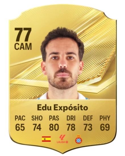 Edu Expósito 77 Common CAM FC 26 card