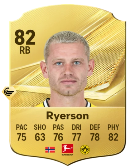 Ryerson 82 Common RB FC 26 card