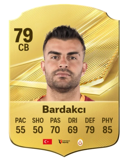 Bardakcı 79 Common CB FC 26 card