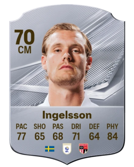Ingelsson 70 Common CM FC 26 card