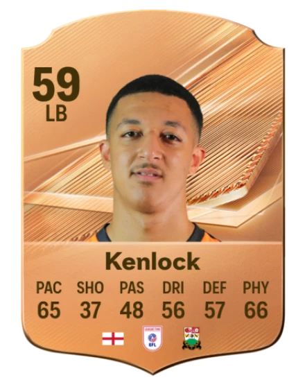 Kenlock 59 Bronze LB FC 27 card
