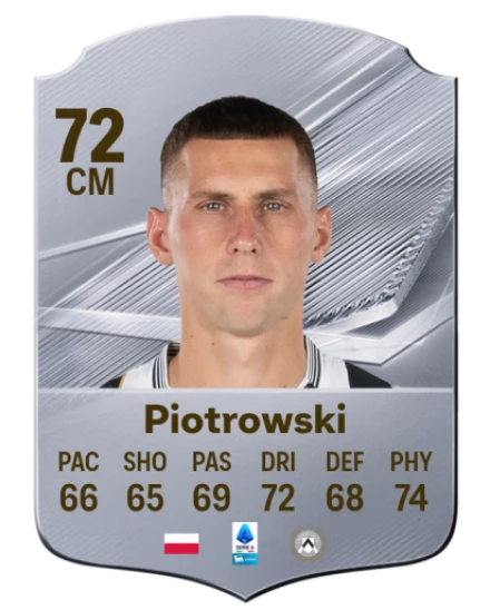 Piotrowski 72 Common CM FC 26 card