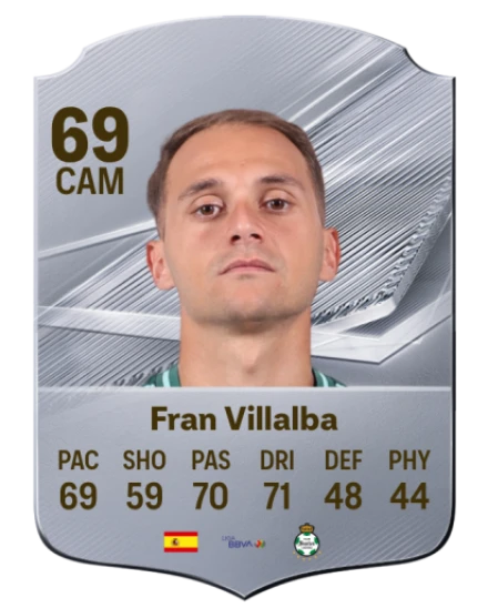 Fran Villalba 69 Common CAM FC 26 card