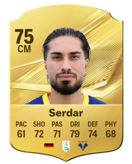 Serdar 75 Common CM FC 26 card