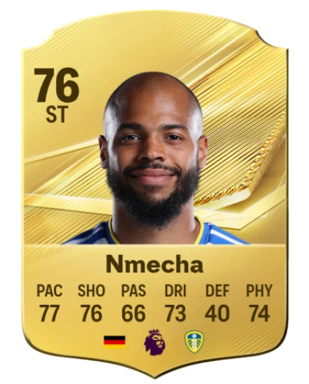 Nmecha 76 Gold ST FC 27 card