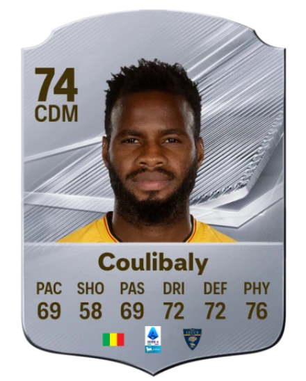 Coulibaly 74 Common CDM FC 26 card